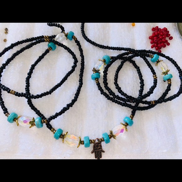 Traditional Tied Waistbeads - Picture 2 of 3